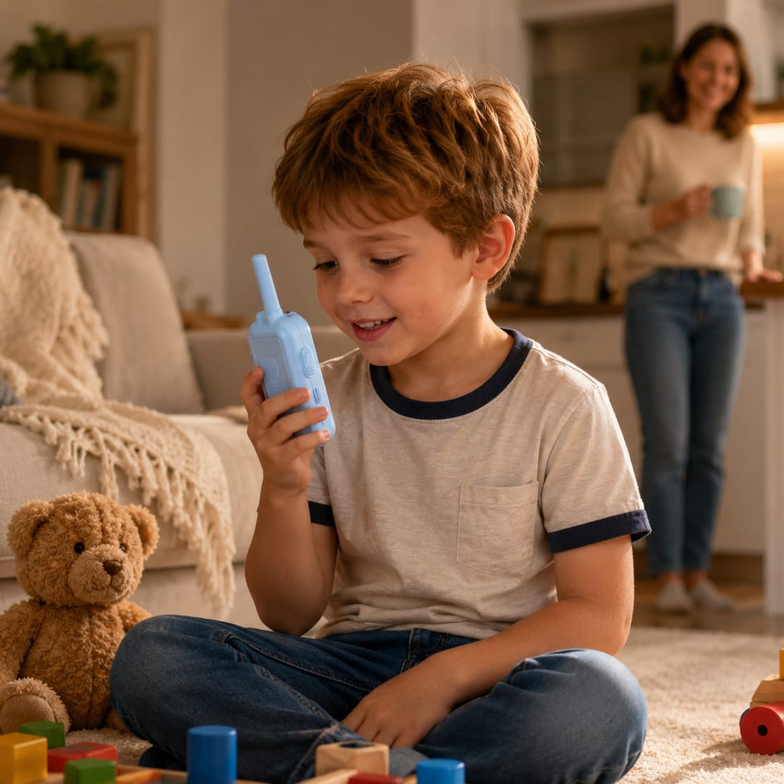 El Walkie Talkie nº1 para mantener seguro y localizado a tus hijos. Pack 2 unidades.