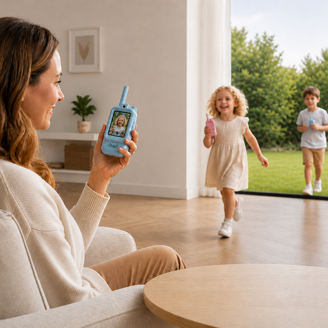 El Walkie Talkie nº1 para mantener seguro y localizado a tus hijos. Pack 2 unidades.