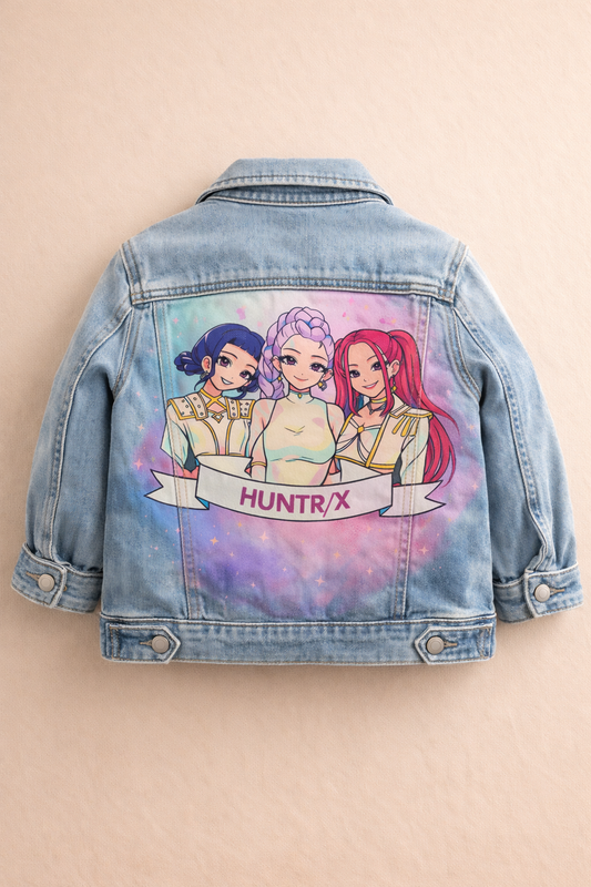 Cazadora PINTADA A MANO k-POP