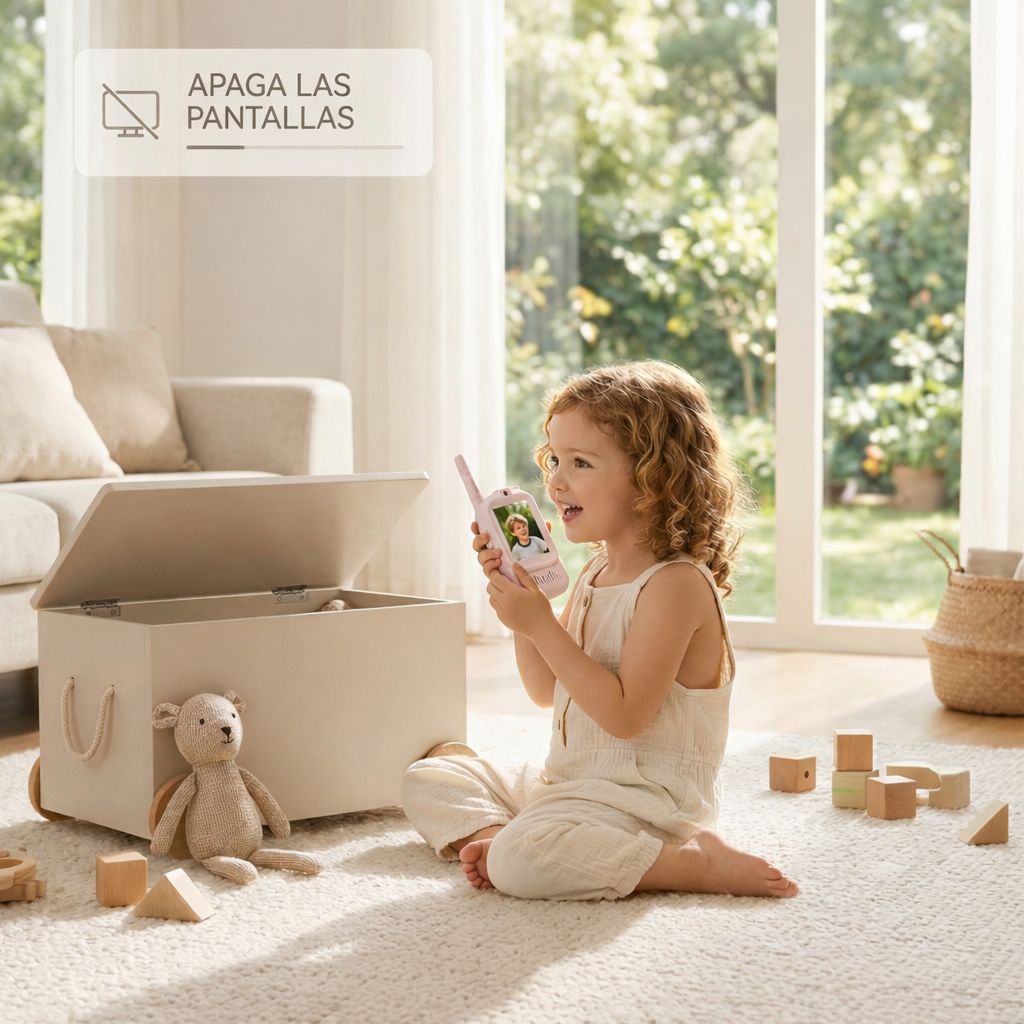 El Walkie Talkie nº1 para mantener seguro y localizado a tus hijos.