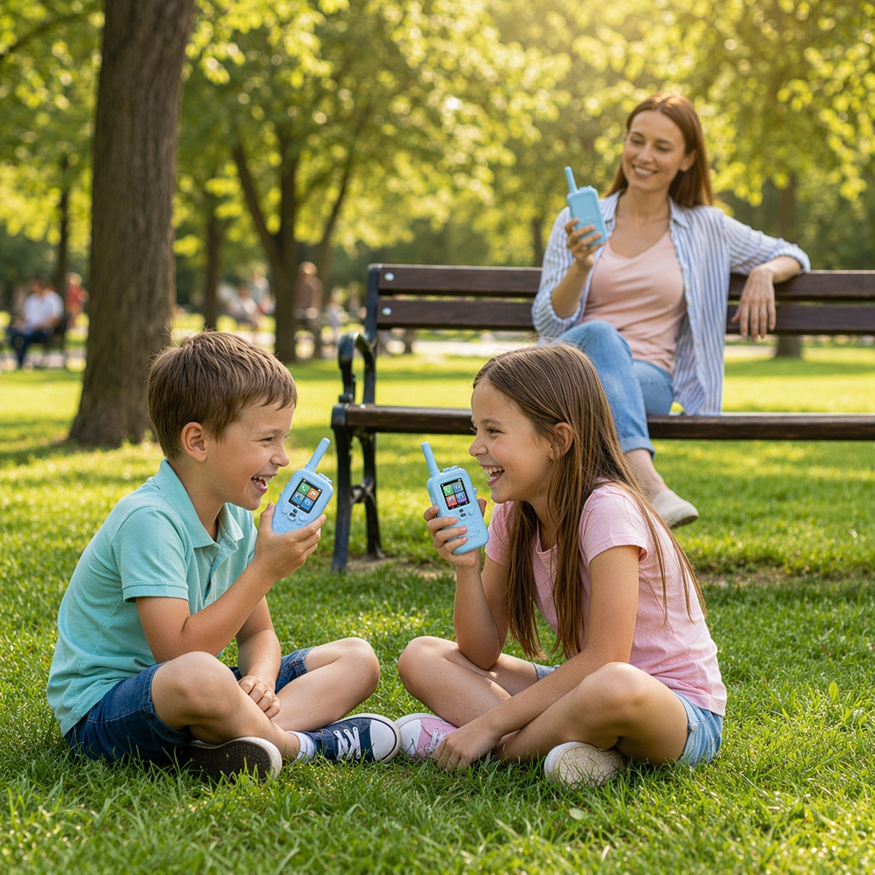 El Walkie Talkie nº1 para mantener seguro y localizado a tus hijos.
