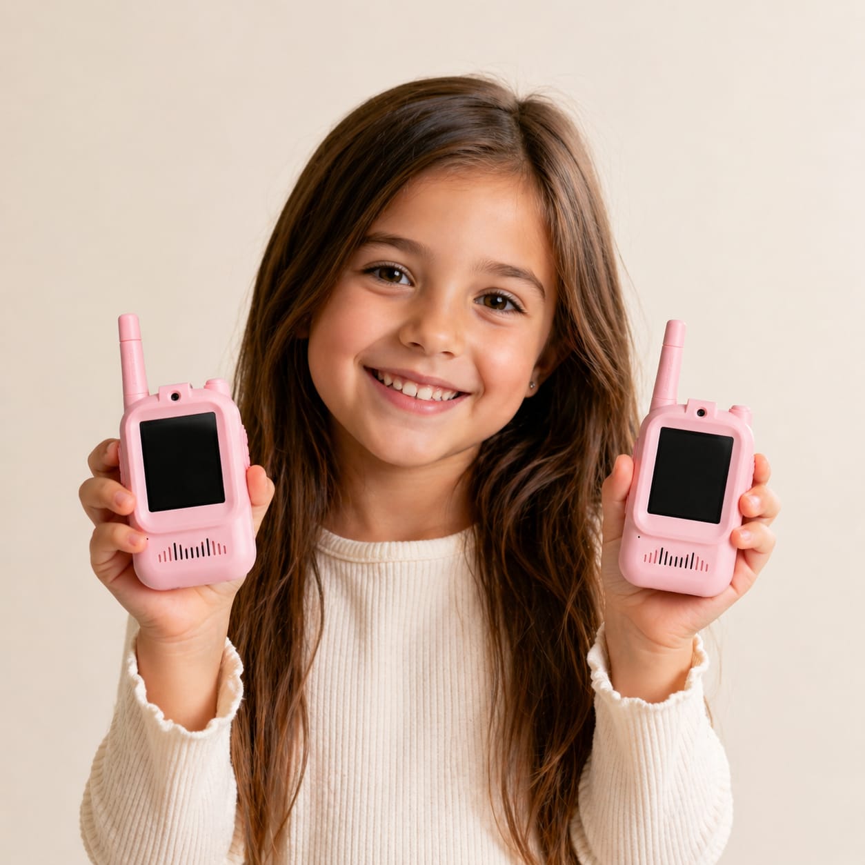 El Walkie Talkie nº1 para mantener seguro y localizado a tus hijos. Pack 2 unidades.