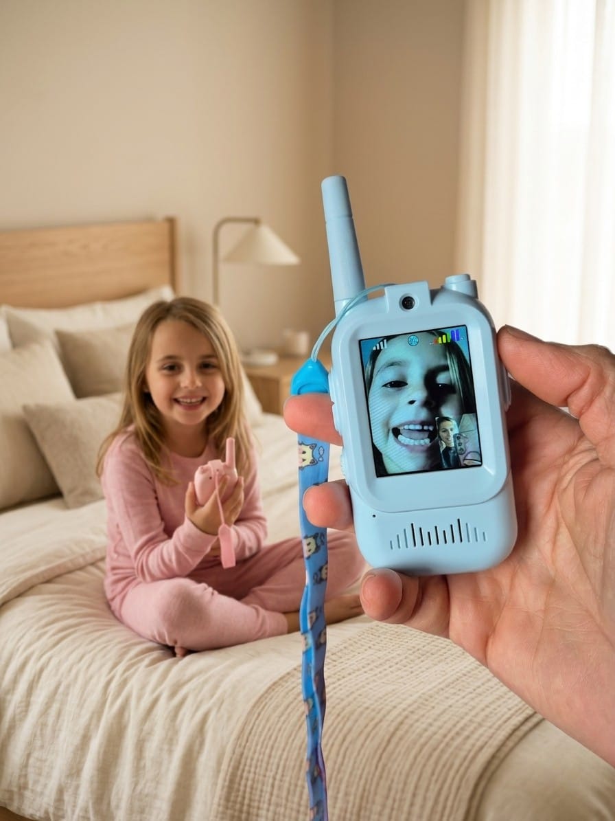 El Walkie Talkie nº1 para mantener seguro y localizado a tus hijos. Pack 2 unidades.